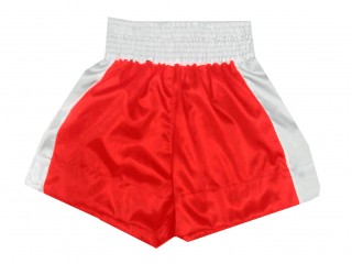 定制 拳擊褲 : KNBSH-301-經典款式-紅色